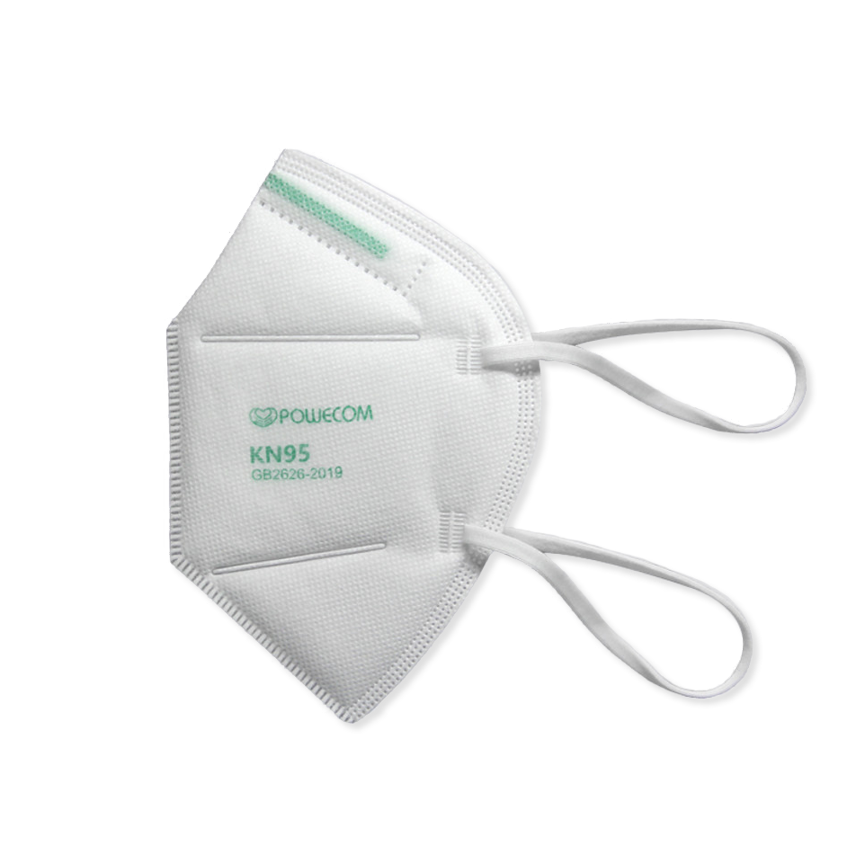 Powecom® KN95 (N95-equivalent) Respirator Mask - Headband Style