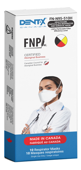 Dent-X FN-N95-510H Headband Respirator
