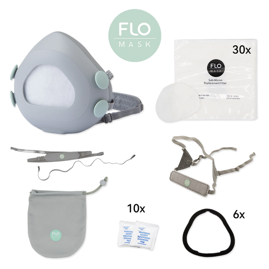 Flo Mask Kids Elastomeric Respirator Value Kit