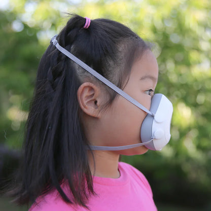 Flo Mask Kids Replacement Front Cover and Mid Body Kit - White
