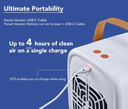 QT3 Portable Air Purifier (Travel Version)